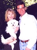 Scott, Kristi & CK Bichon Frise "Bianca"