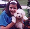 Jessica & CK Bichon Frise "Murphy"